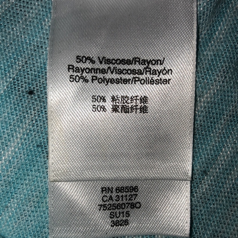 DKNY Blue Top. XS - Picture 6 of 6